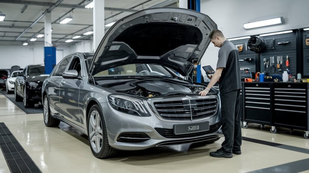 S500 luxury car repair Dubai