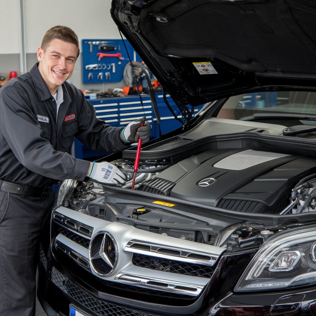 Mercedes GL450 ATF service Dubai
