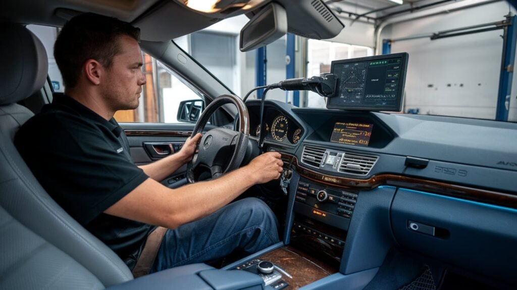 Mercedes E320 Service