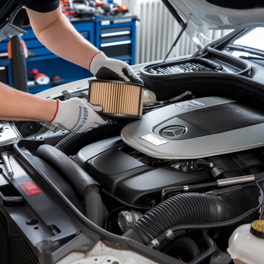 Mercedes C180 Repair
