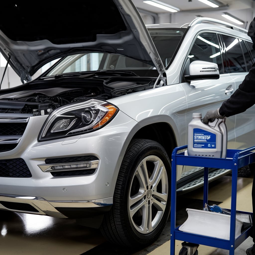 Mercedes GL450 oil change price Dubai