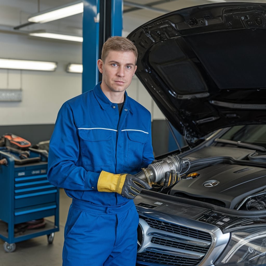 mercedes fuel injector replacement