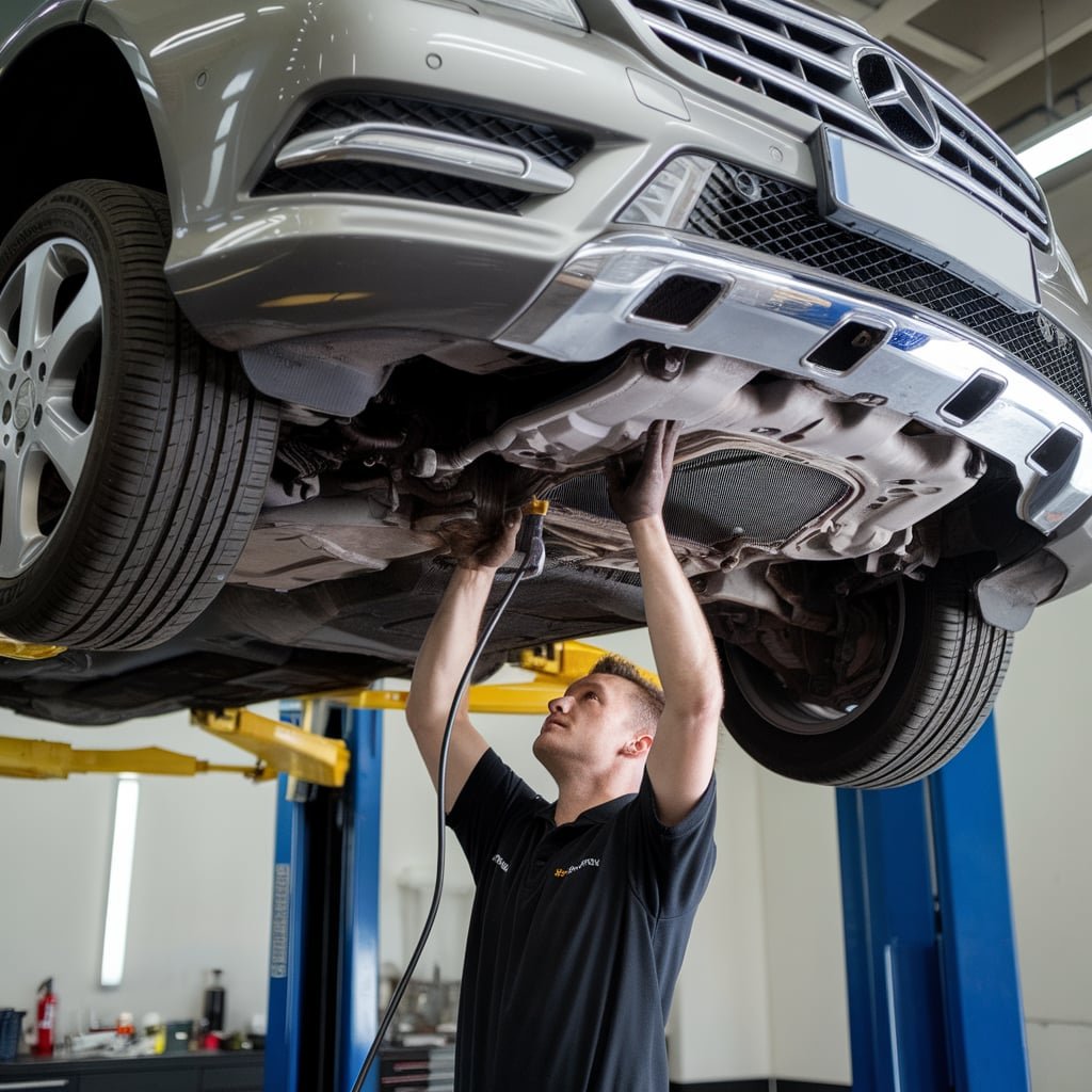 Mercedes R350 transmission oil change near me Dubai