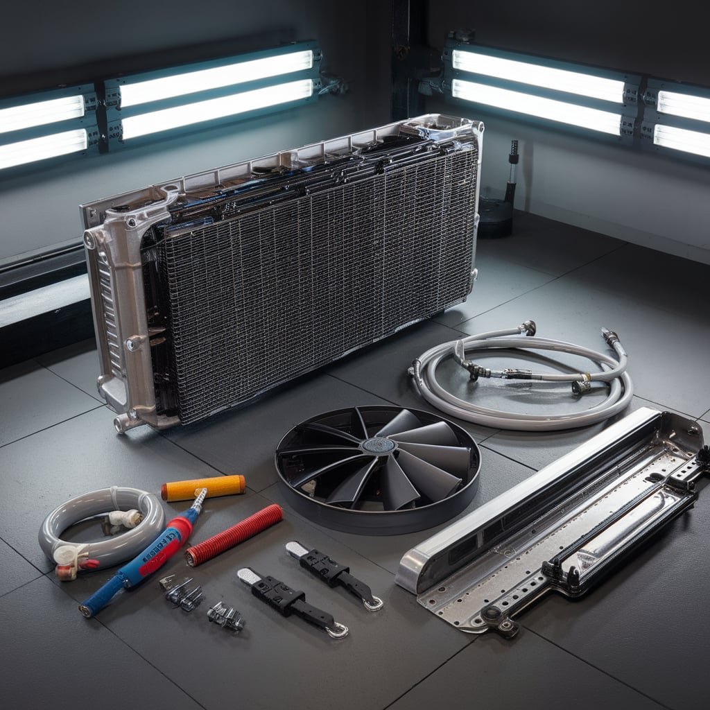 Mercedes GL450 radiator hose replacement Dubai