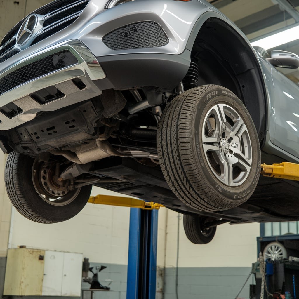 mercedes glc 300 tire replacement