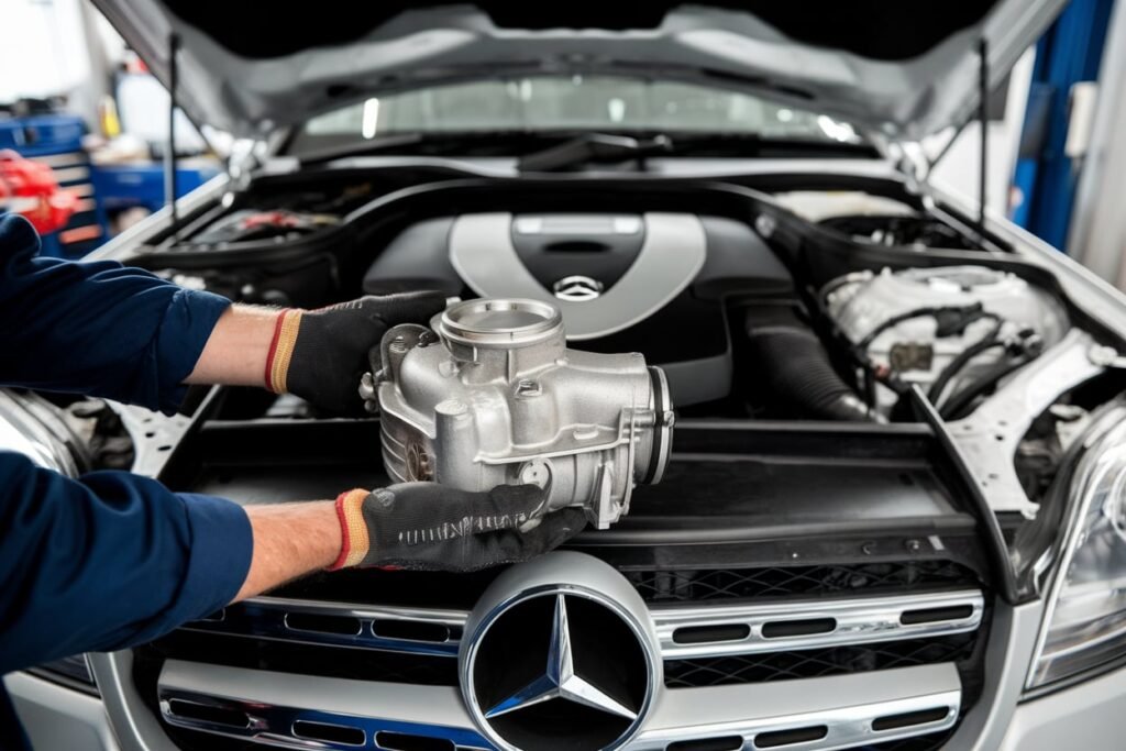 Mercedes GL450 water pump repair Dubai
