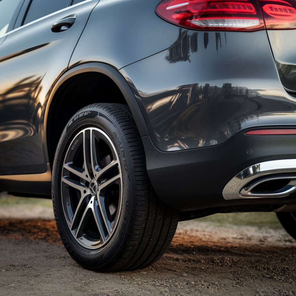 GLC 300 tire change service Dubai