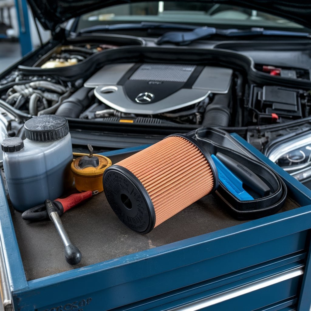 Mercedes GLC 300 air intake filter