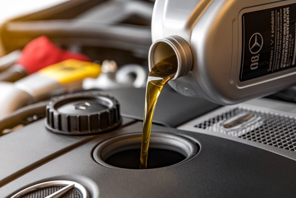 R350 oil change near me Dubai