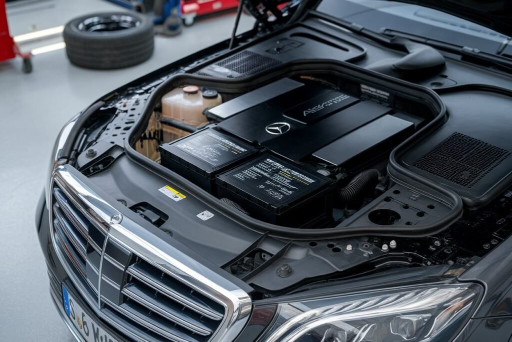 S500 auxiliary battery replacement Dubai