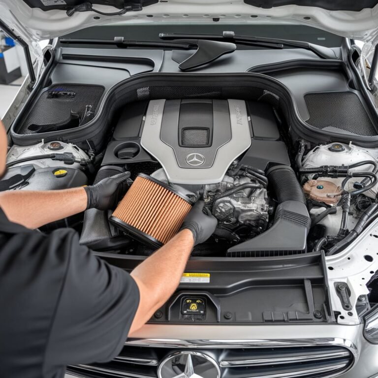 S550 air filter maintenance