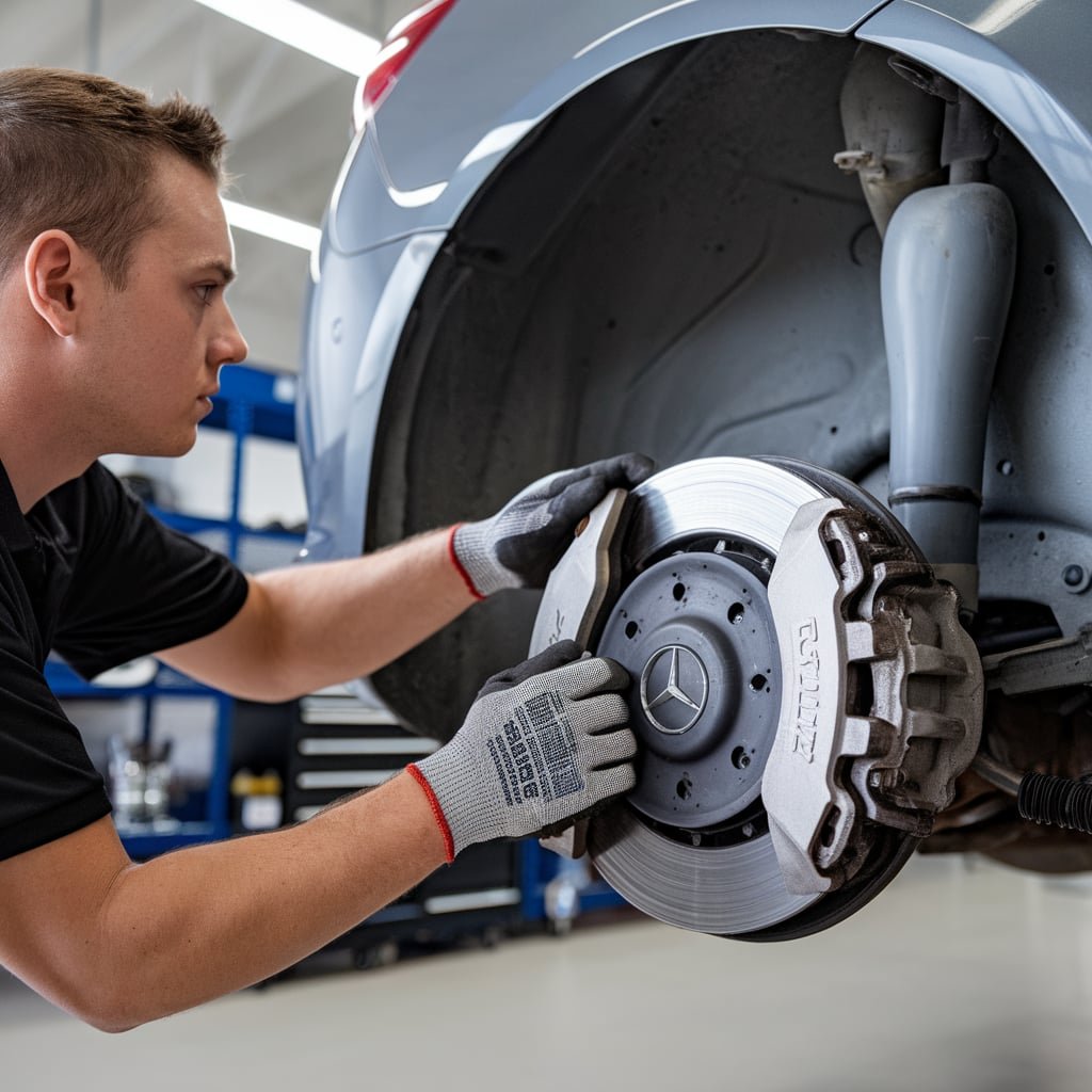 C300 rear brake pad shop near me Dubai
