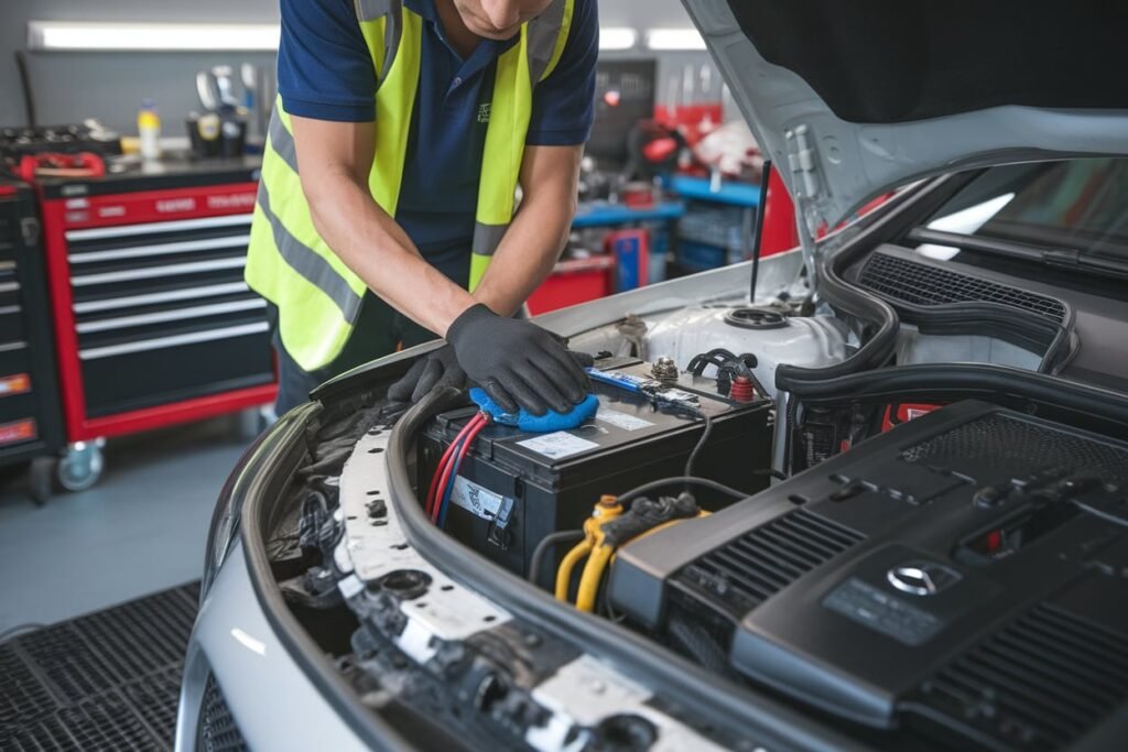 GLA 250 battery change service Dubai