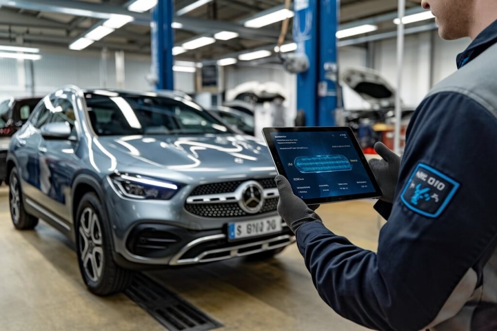GLA 250 battery replacement near me Dubai
