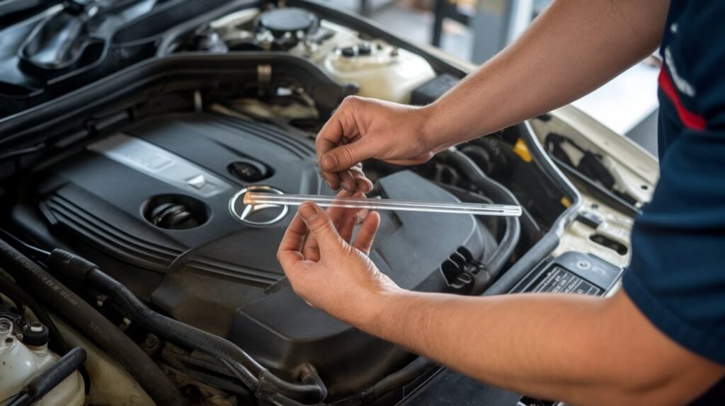 mercedes c250 transmission fluid change