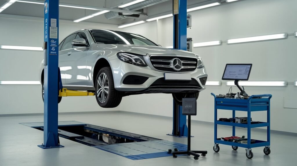 E350 ignition system diagnostics Dubai