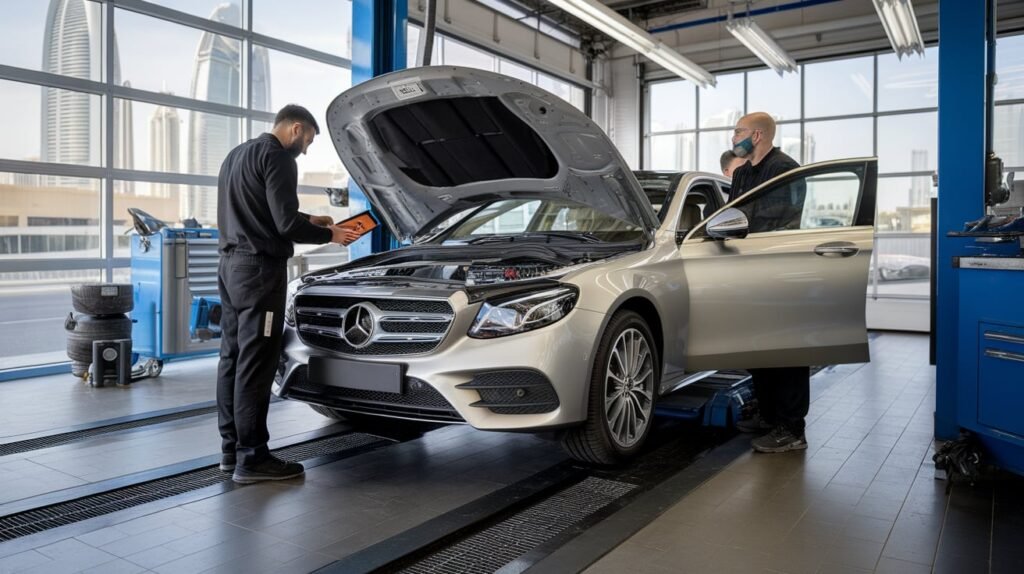 Mercedes E320 Service