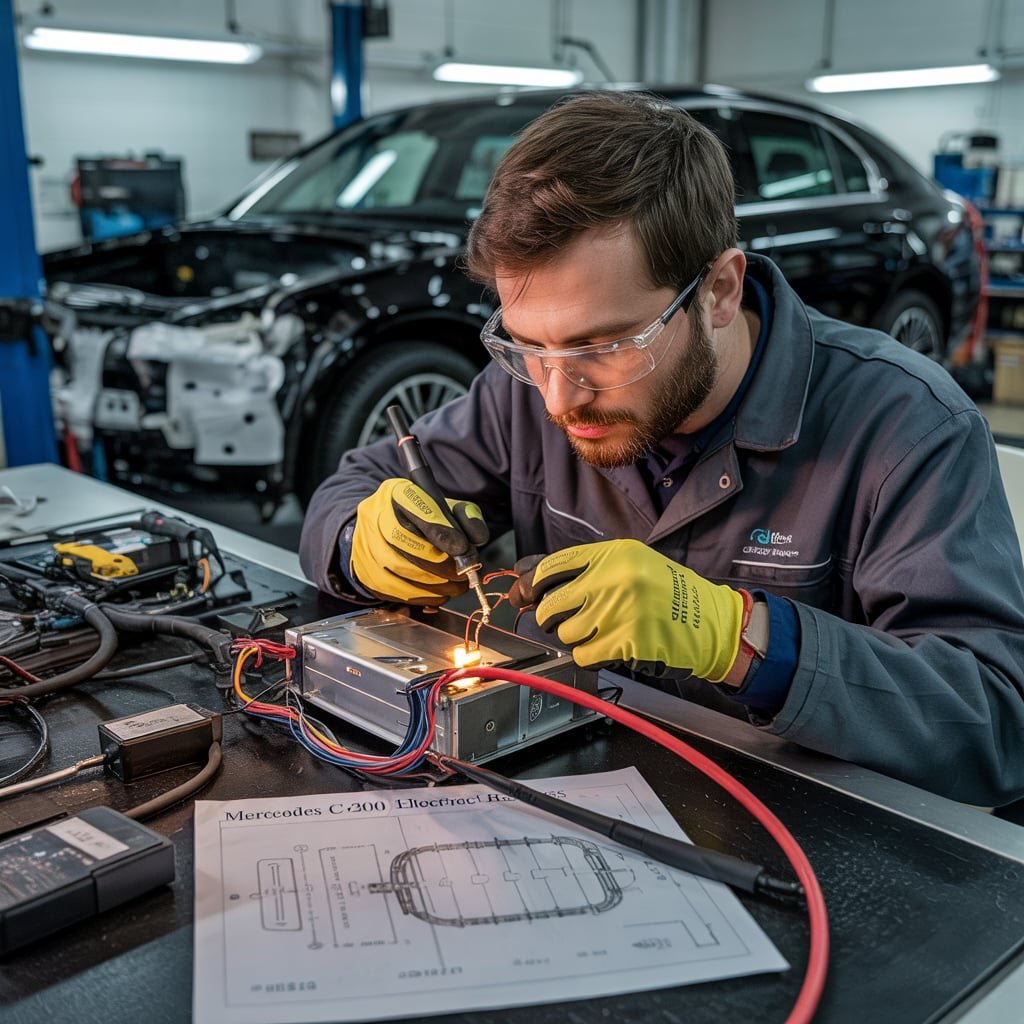 C300 electrical fault repair Dubai