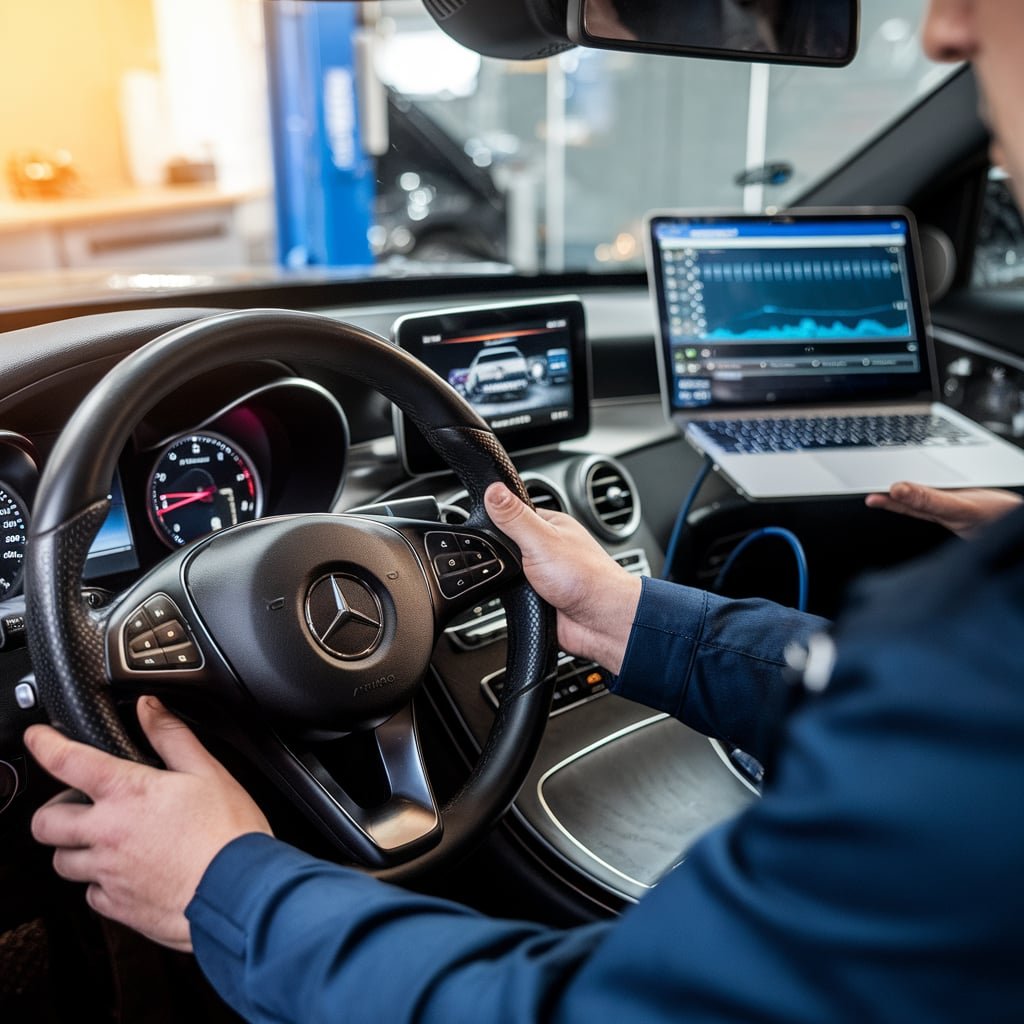 Mercedes C180 Repair