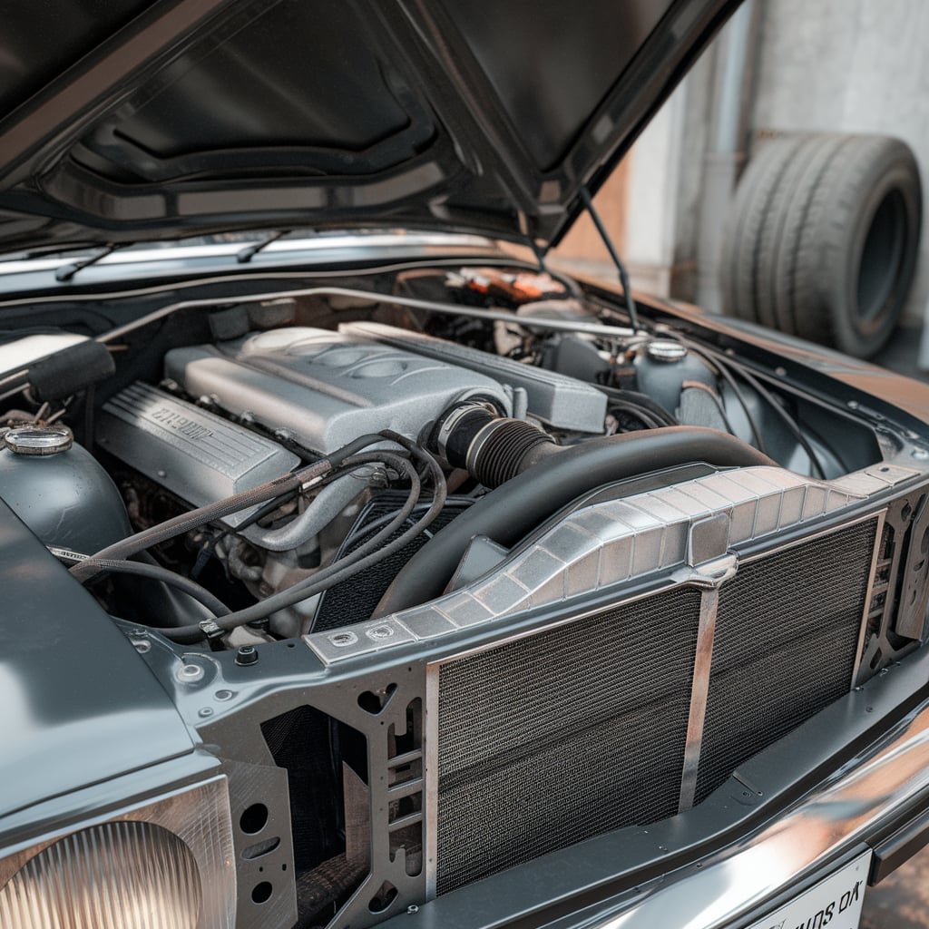 mercedes benz radiator replacement