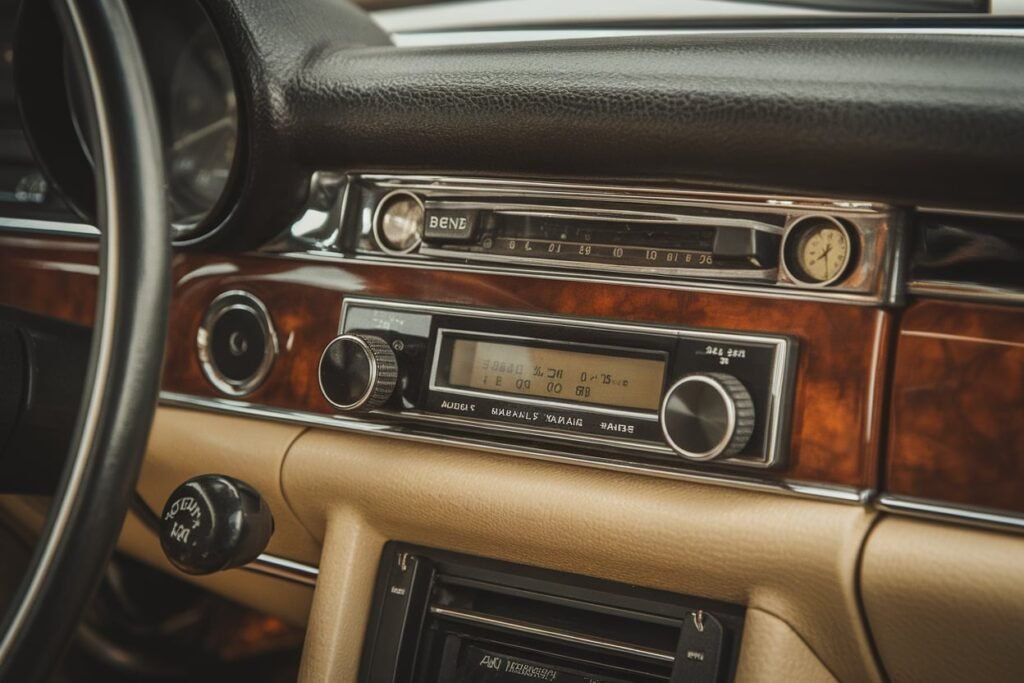 mercedes radio repair