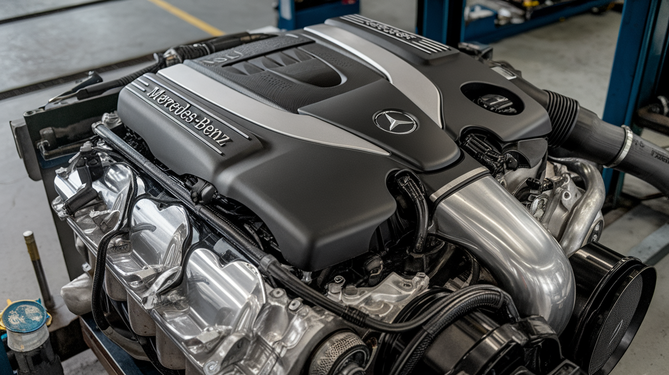 Mercedes engine performance